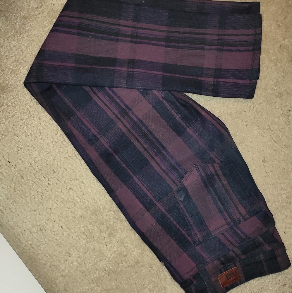 New Paige plaid skinny ankle jeans - Picture 13 of 13